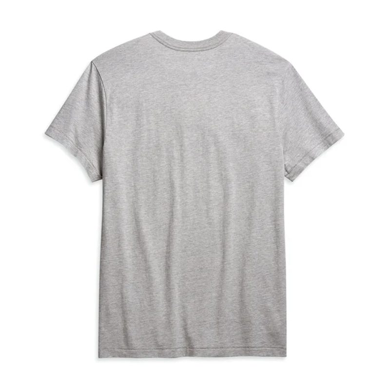 Men's Horizontal Logo Tee - Slim Fit, Grey
