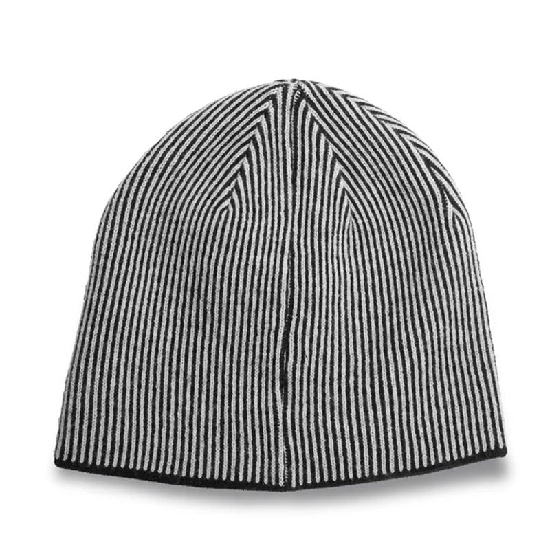 Men's Open Bar & Shield Reversible Knit Hat