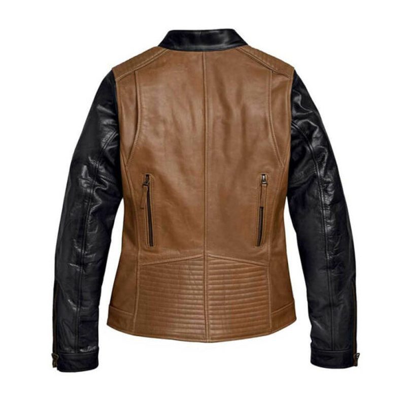 Women's Arterial Leather Jacket