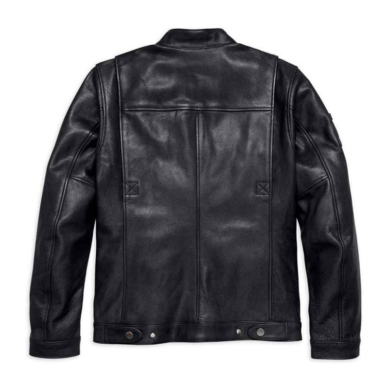 Harley-Davidson® Men's #1 Skull Slim Fit Leather Jacket, Black - Harley ...