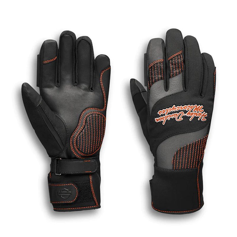 Harley-Davidson® Women's Vanocker Under Cuff Gauntlet Gloves