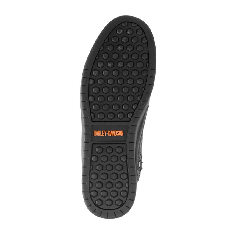 Harley-Davidson® Men's Bridges 5-Inch Black Leather Casual Sneaker Boots