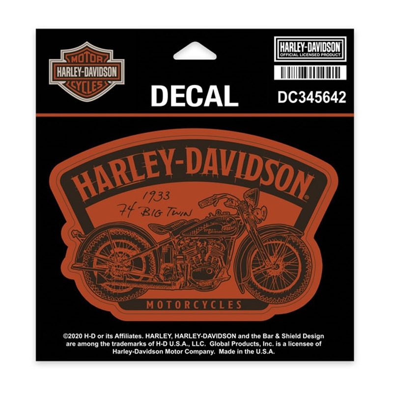 H-D Small Timeline Decal