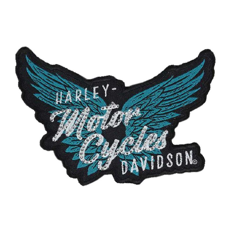 Harley-Davidson® Embellished Pure Freedom Emblem Patch