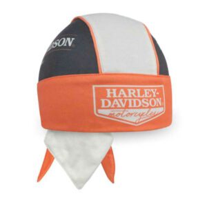 Harley-Davidson® Men's V-Twin Power H-D Colorblocked Polyester Headwrap
