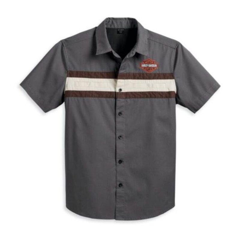 Men’s Harley Performance Short Sleeve Shirt – Colorblocked