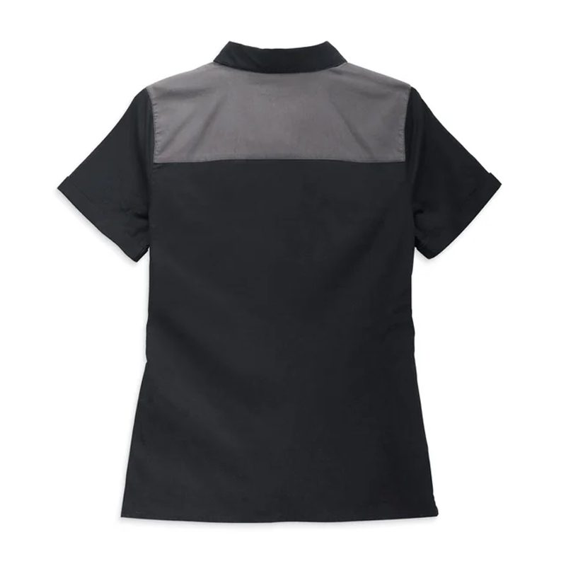 Women's Modern Mechanic Colorblock Shirt - Black Beauty