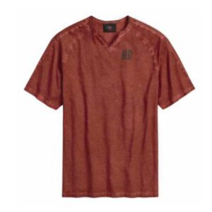 Men’s T-Shirt Eagle Notch Neck red