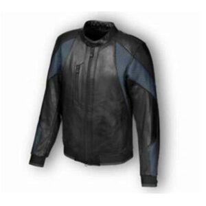 Men’s Moto Woodway Leather & Mesh Jacket