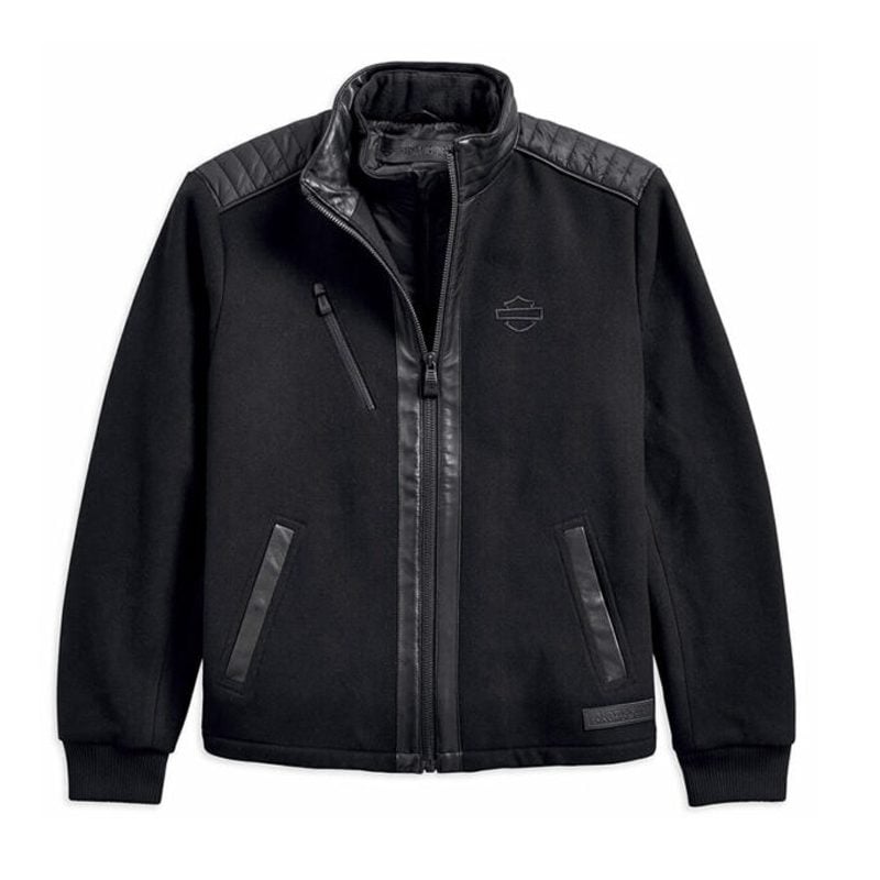 Harley-Davidson® Wool Blend Slim Fit Jacket