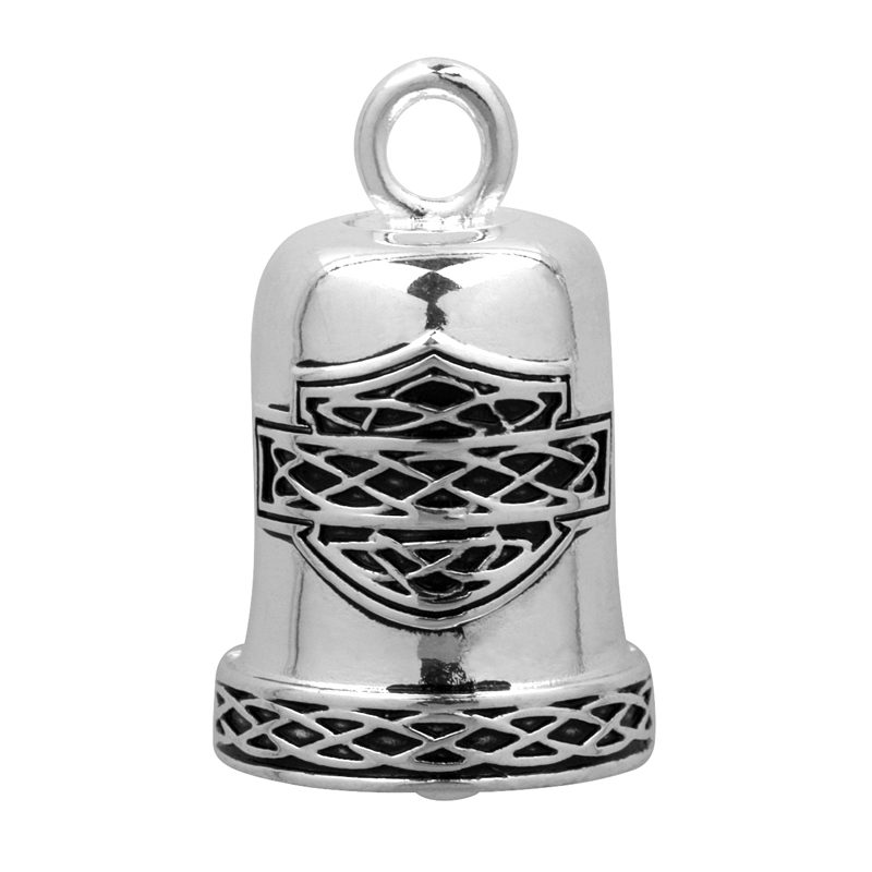 Celtic Bar & Shield Silver Motorcycle Ride Bell