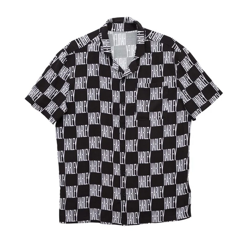 Harley Davidson Men's Celebration Checkerboard Shirt
