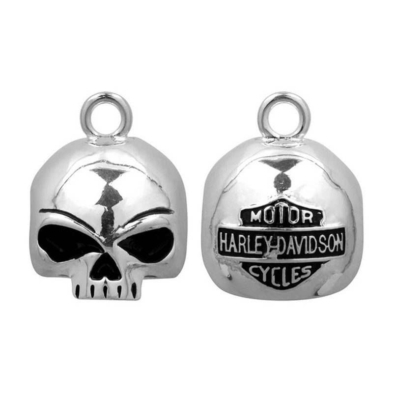Harley-Davidson® Silver Flames Bar & Shield Ride Bell