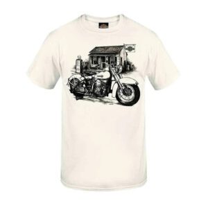 Men's Gas Stop T-Shirt - White