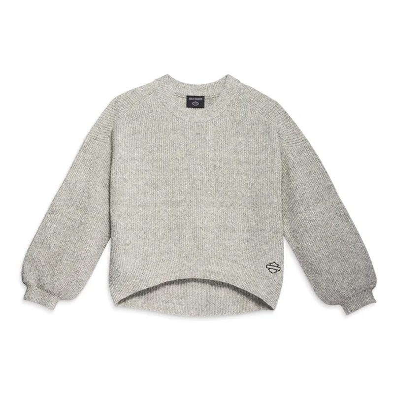 Women's Craftsmanship Sweater - Light Grey Marl