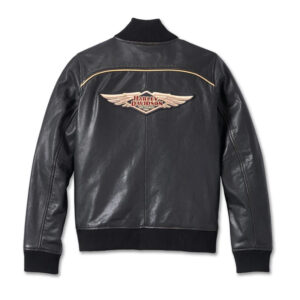 Women's 120th Anniversary Bomber Leather Jacket