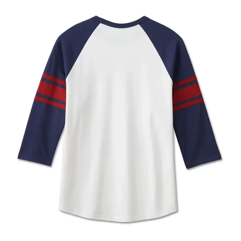 Men's Tee Knit Off White Colorblock