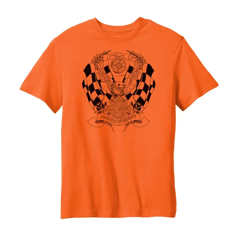 Men's 120th Anniversary T-Shirt Orange
