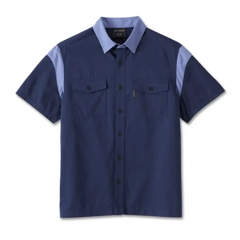 Men's Shirt Woven Blue