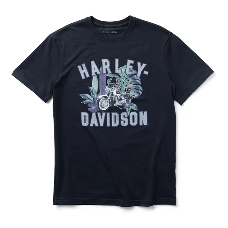 Harley-Davidson x Reyn Spooner Hawaiian Print T-Shirt