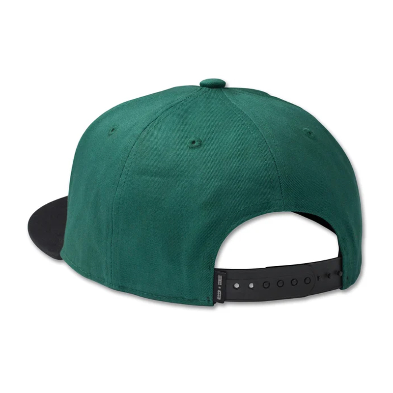 Bar & Shield Snapback Cap Green