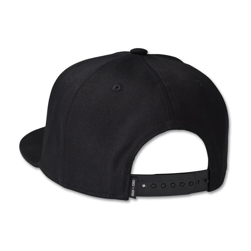 Bar & Shield Snapback Cap Black