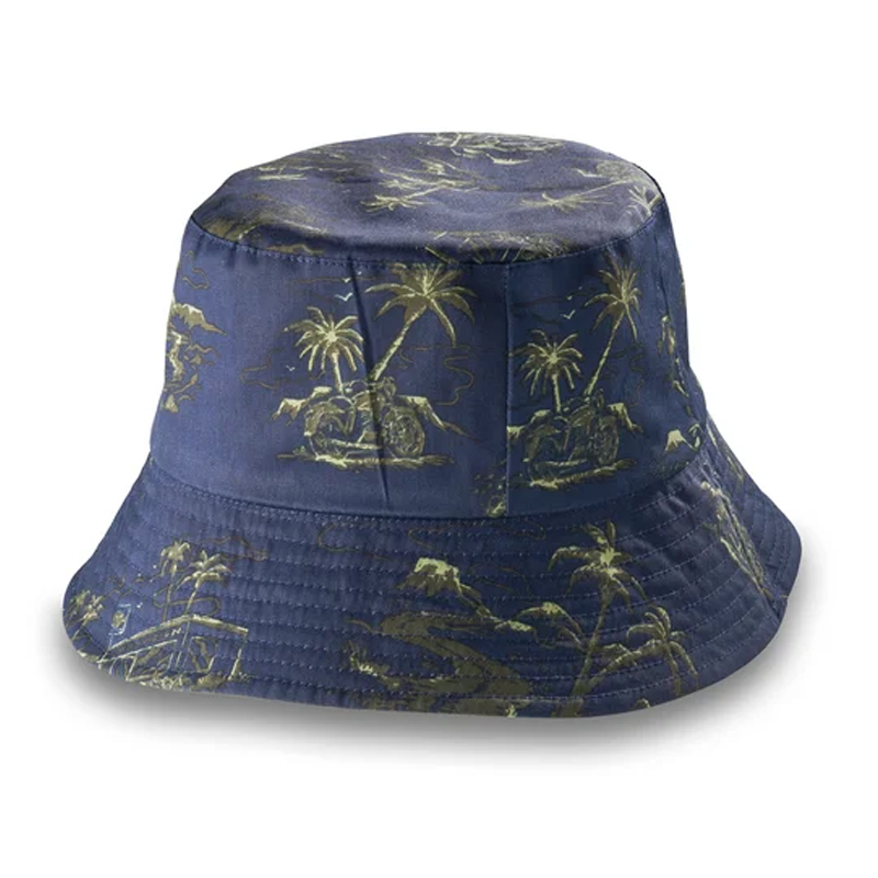 Reversible Aloha HD Bucket Hat Green