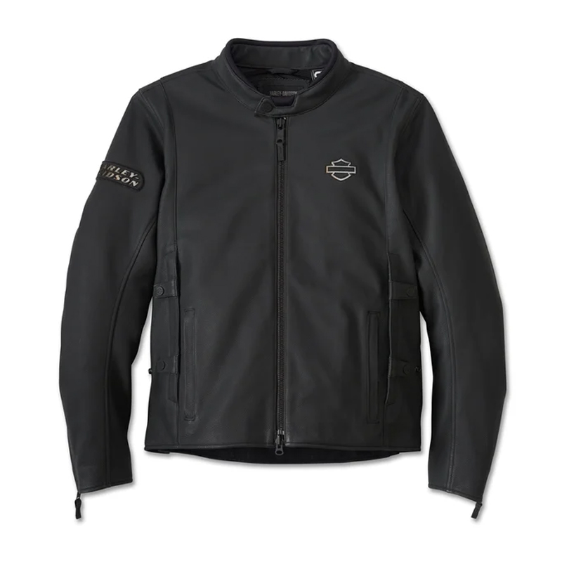 Men's Paradigm Triple Vent System 2.0 Leather Jacket Black