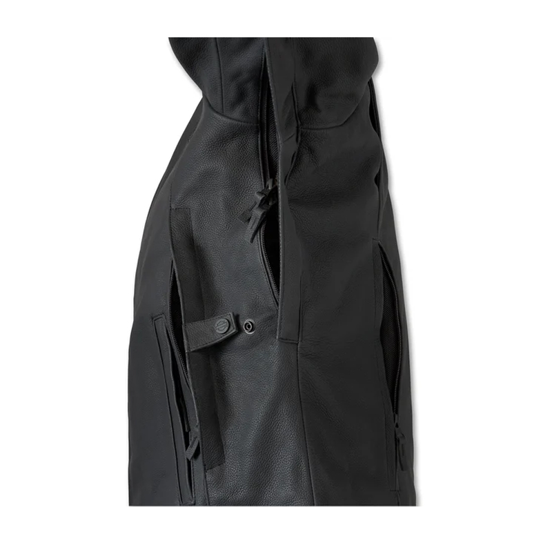 Men's Paradigm Triple Vent System 2.0 Leather Jacket Black