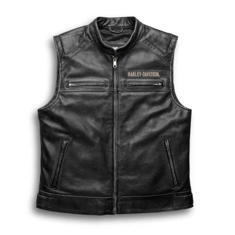Men's Passing Link Leather Vest