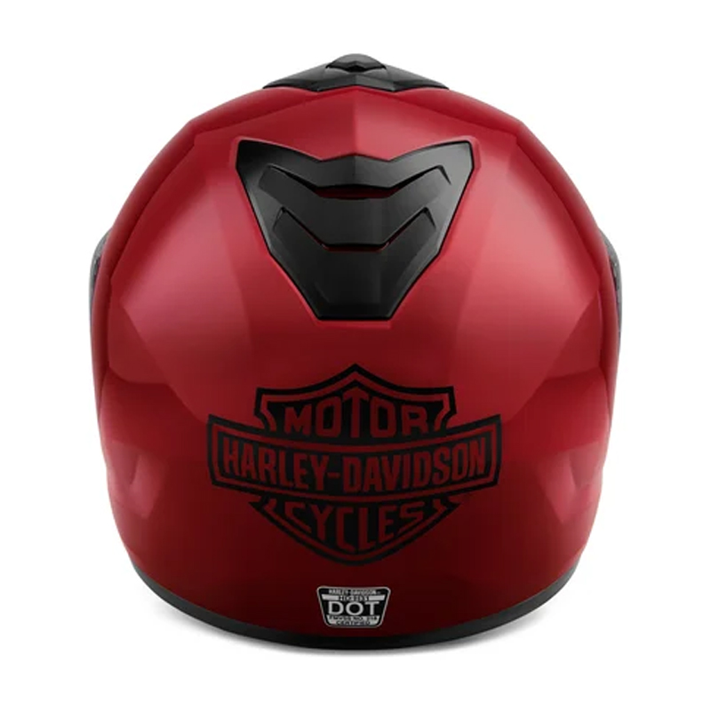 Capstone Sun Shield II H31 Modular Helmet Billiard Red