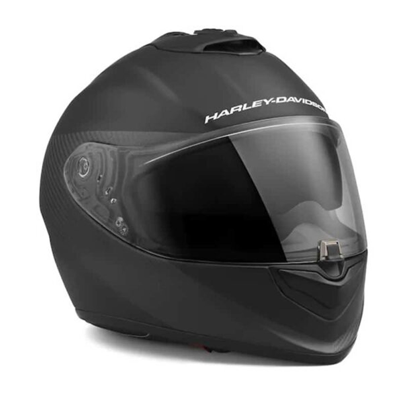 H-D Brawler Carbon Fiber X09 Full Face with Sun Shield Helmet
