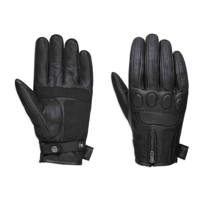 Men's #1 Skull Leather Gloves