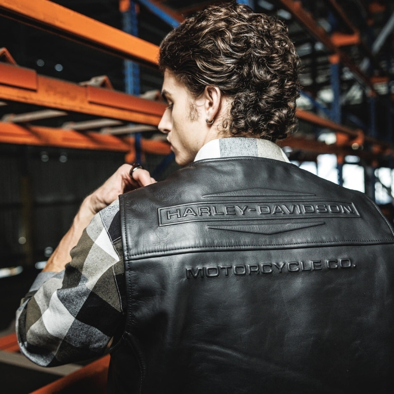 City Limits Leather Vest