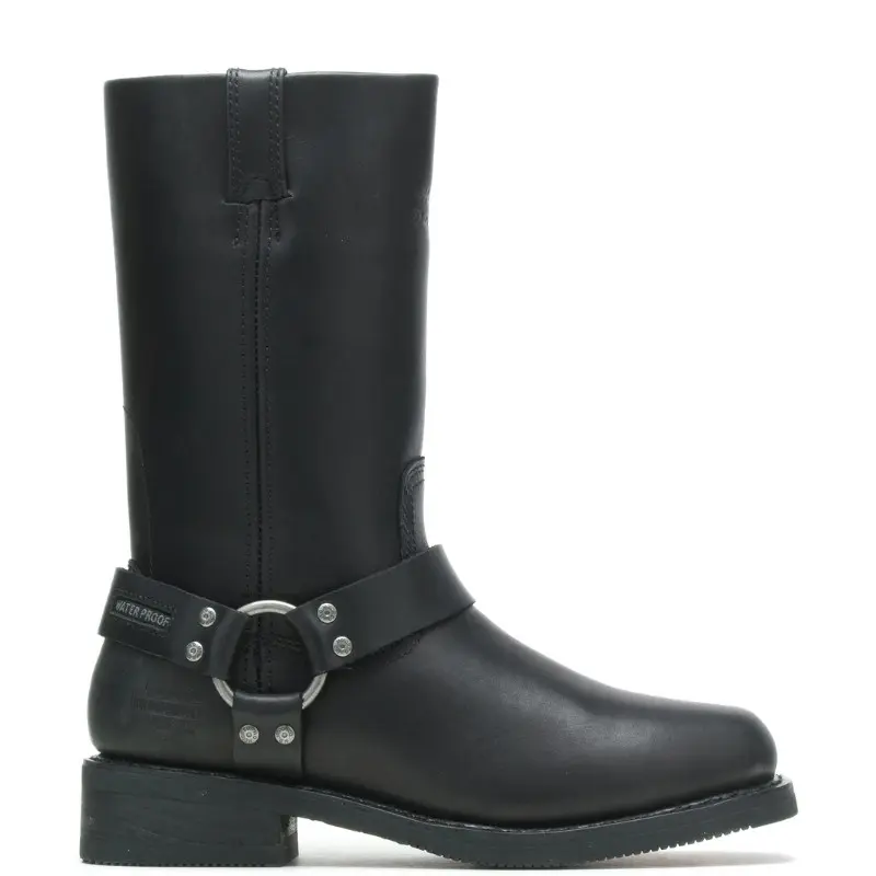 Men's Hustin 11-Inch Waterproof Harness Motorcycle Boots